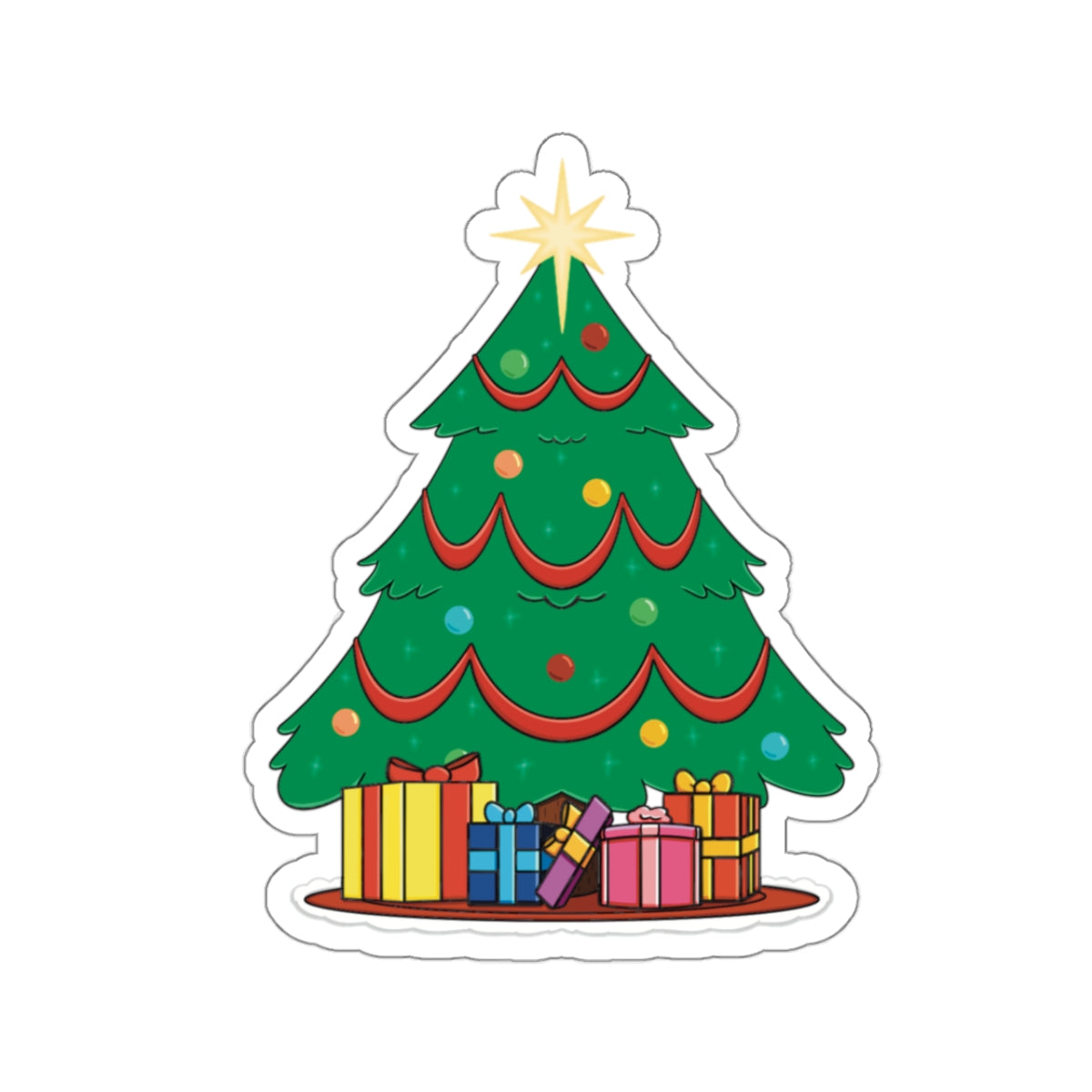 ChristmasLand Tree Stickers