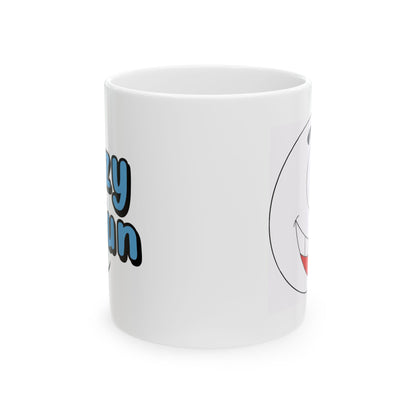 Cozy Fun Ceramic Mug, (11oz)