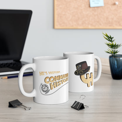 Commander History Mug 11oz