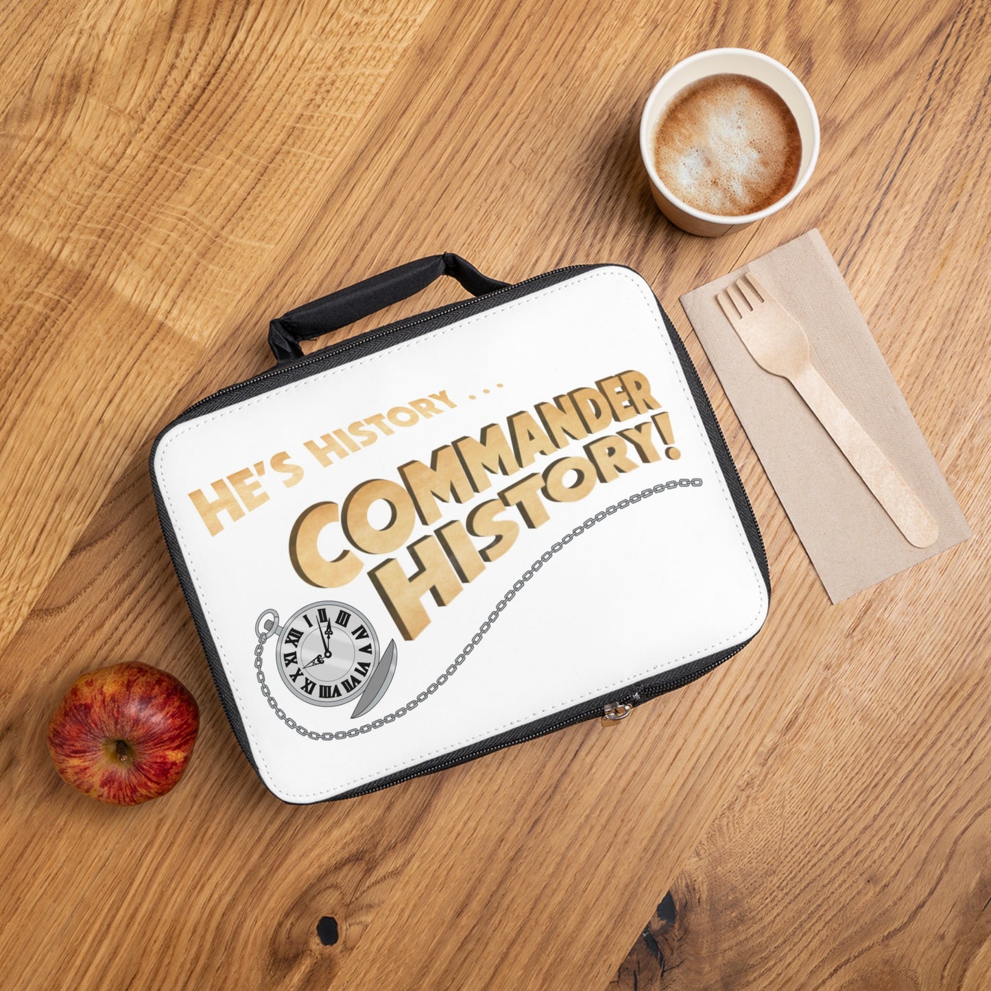 Commander History Lunch Bag