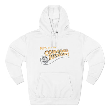 Commander History  Fleece Hoodie