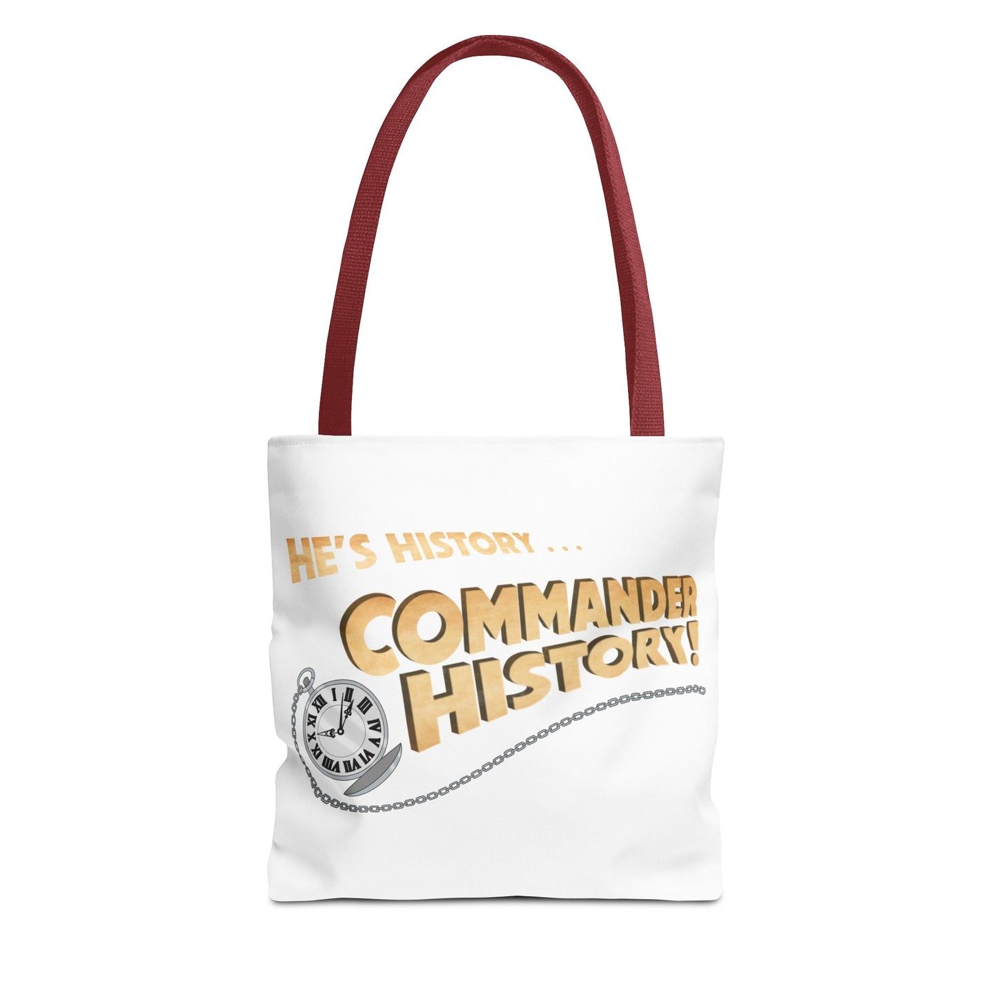 Commander History Tote Bag (AOP)