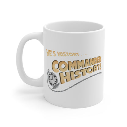 Commander History Mug 11oz